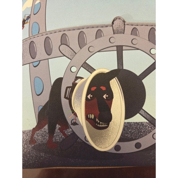 Danielle Nicole Pixar Up Carl Fredricksen Flying Mini Backpack NWT - Picture 3 of 6